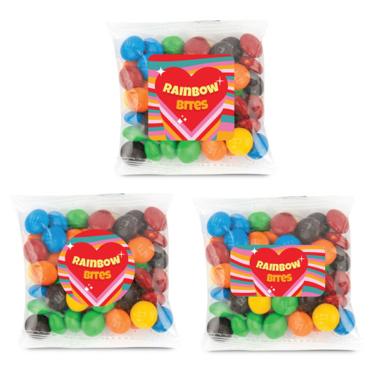 Custom Branded M&M 50g Cello Bags